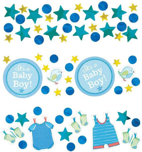 Picture of ITS A BOY BABY SHOWER WITH LOVE CONFETTI - 34G